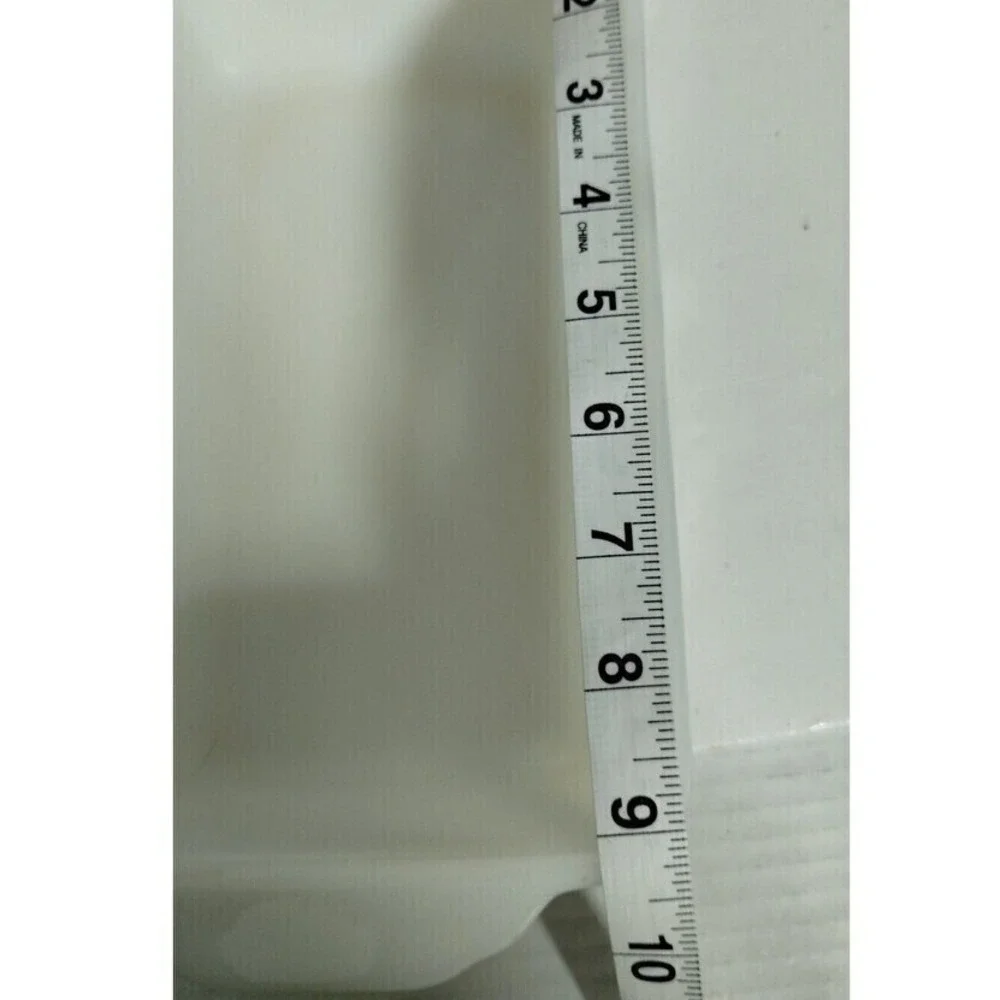 Vintage Fire‎ King Milk Glass Baking Dish Fruit Design Rectangular Casserole Pan